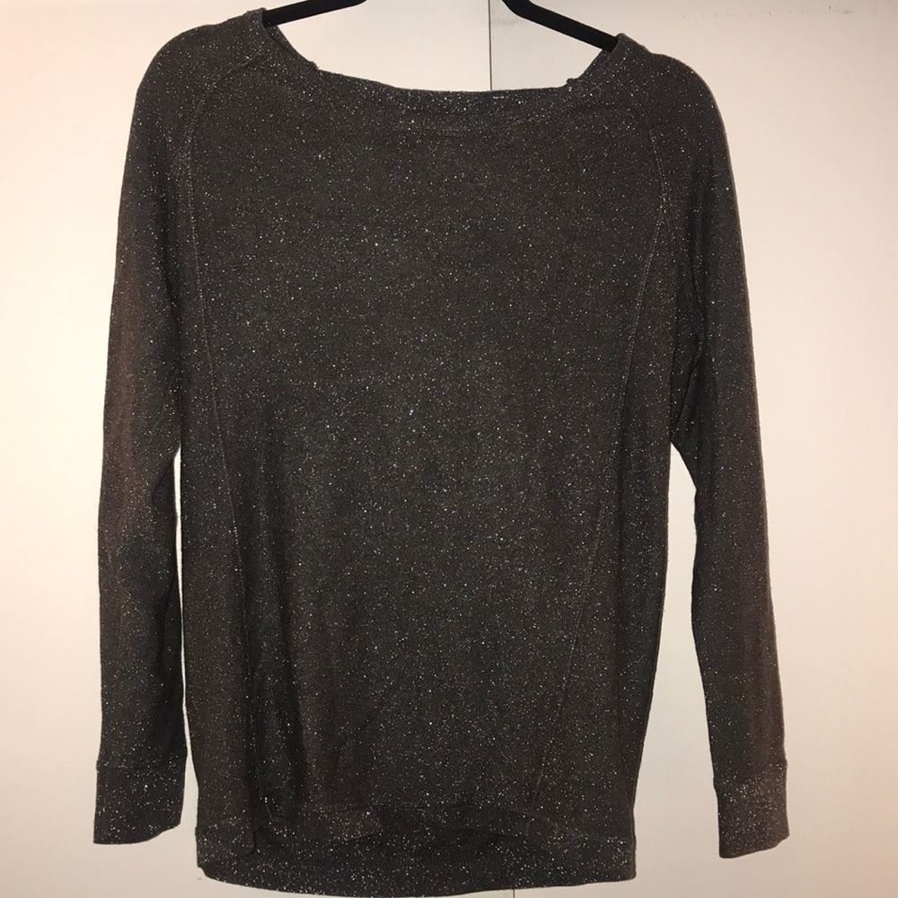 Charcoal sparkly sweater